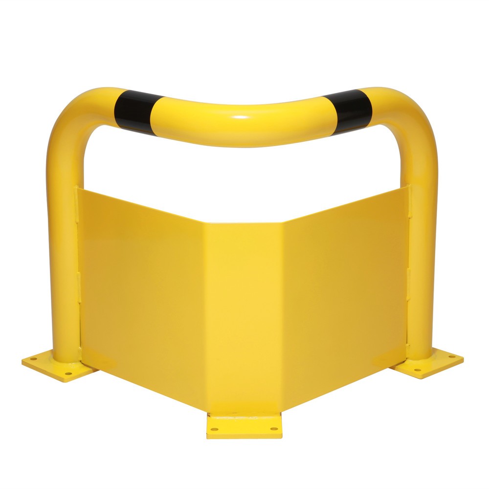 Illustration du produit: Arceau de protection de coin avec protection anti-encastrement, pour l’intérieur Hxl 600 x 600 mm