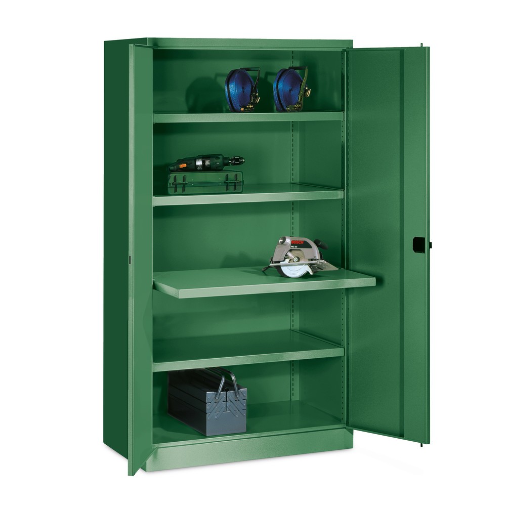 Produktabbildung Nr. 2: Armoire pour charges lourdes PAVOY Premium, 3 tablettes + tiroirs 3 x 125 mm, gris anthracite, gris clair