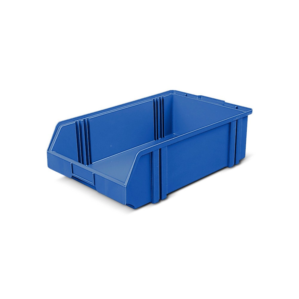 Illustration du produit: Bacs à bec en polystyrol, H x l x P 145 x 300 x 500 mm, bleu