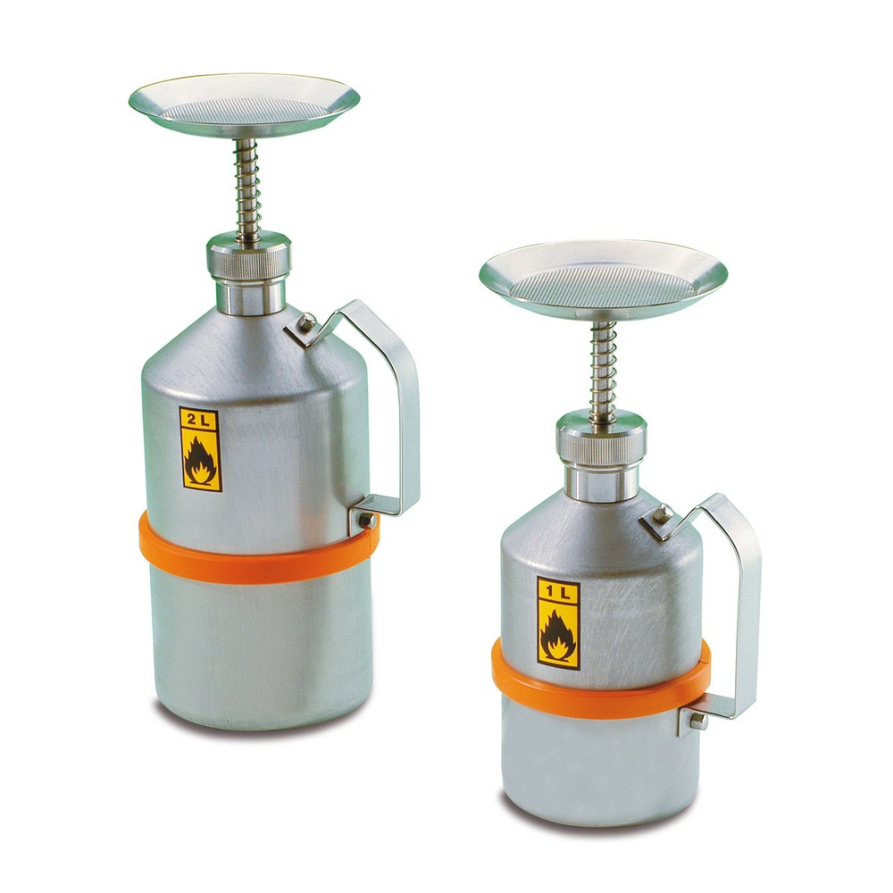 Illustration du produit: Bidon humecteur économique en acier inoxydable, 1 litre