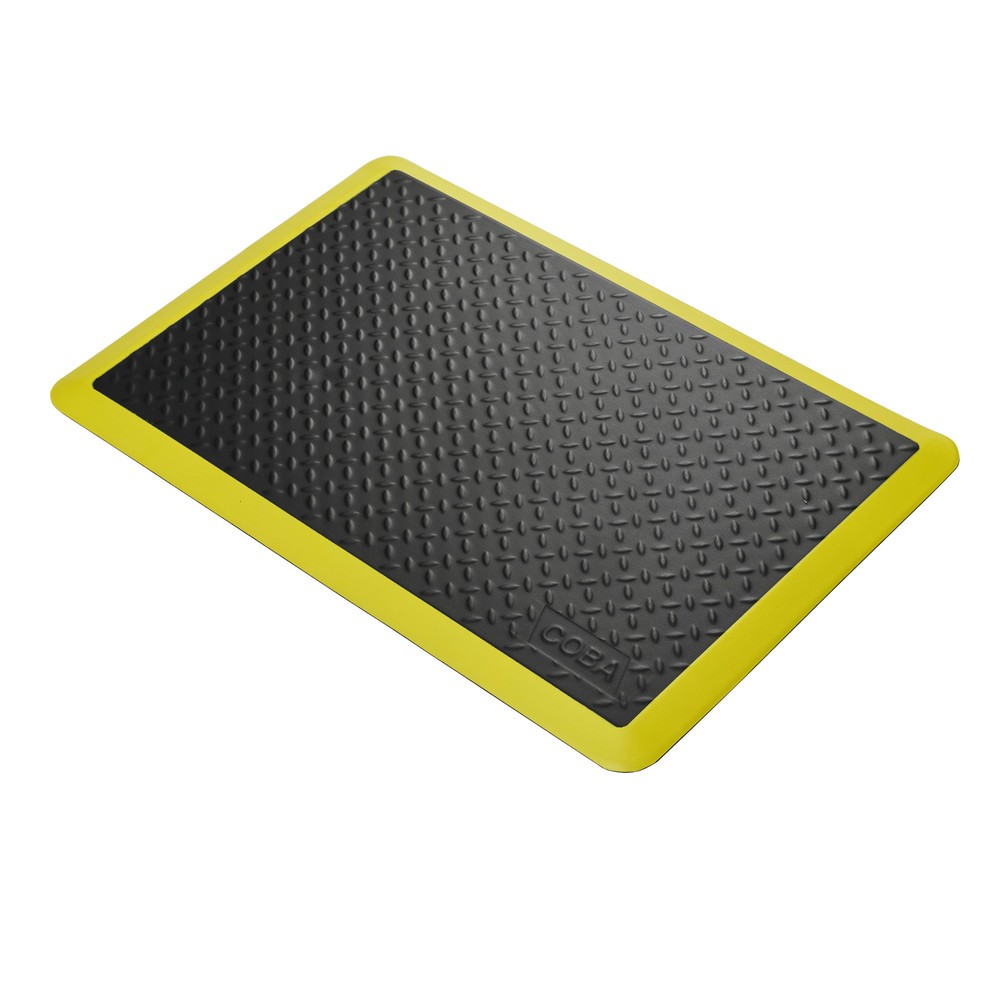 Produktabbildung Nr. 1: COBA Tapis anti-fatigue COBAelite® Diamond, lxP 600 x 900 mm, noir