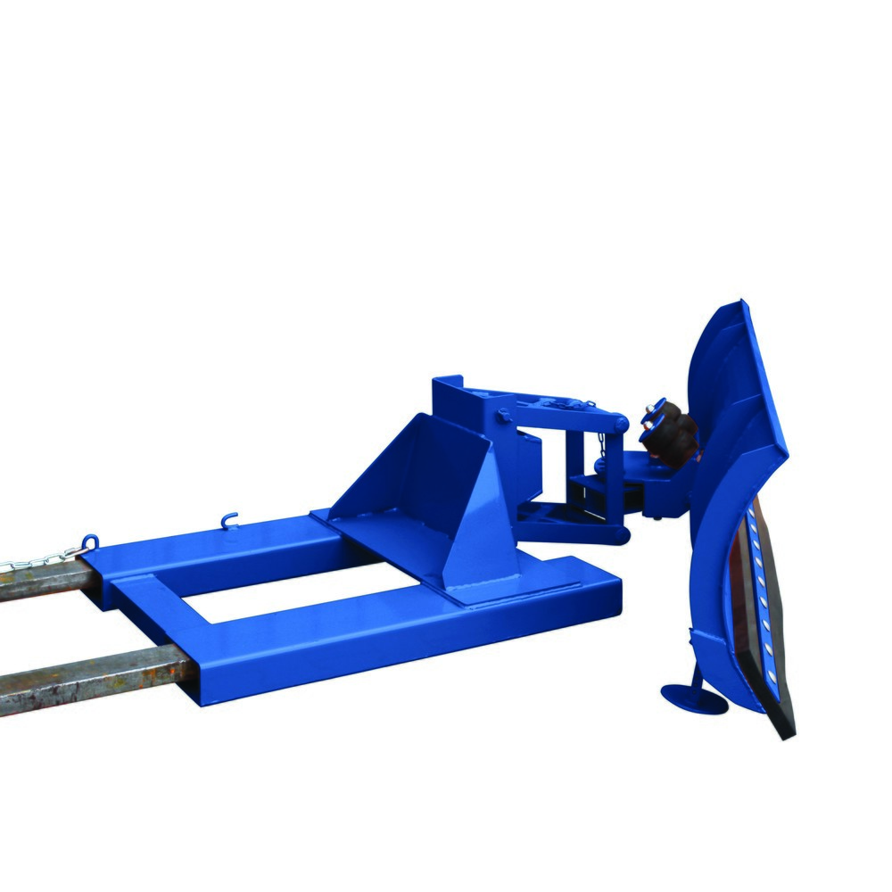 Product afbeelding: Sneeuwploeg Eichinger® met hoogte-inrek, vorkkoker onderin schildbreedte 1.500 mm, gentiaanblauw, rubber