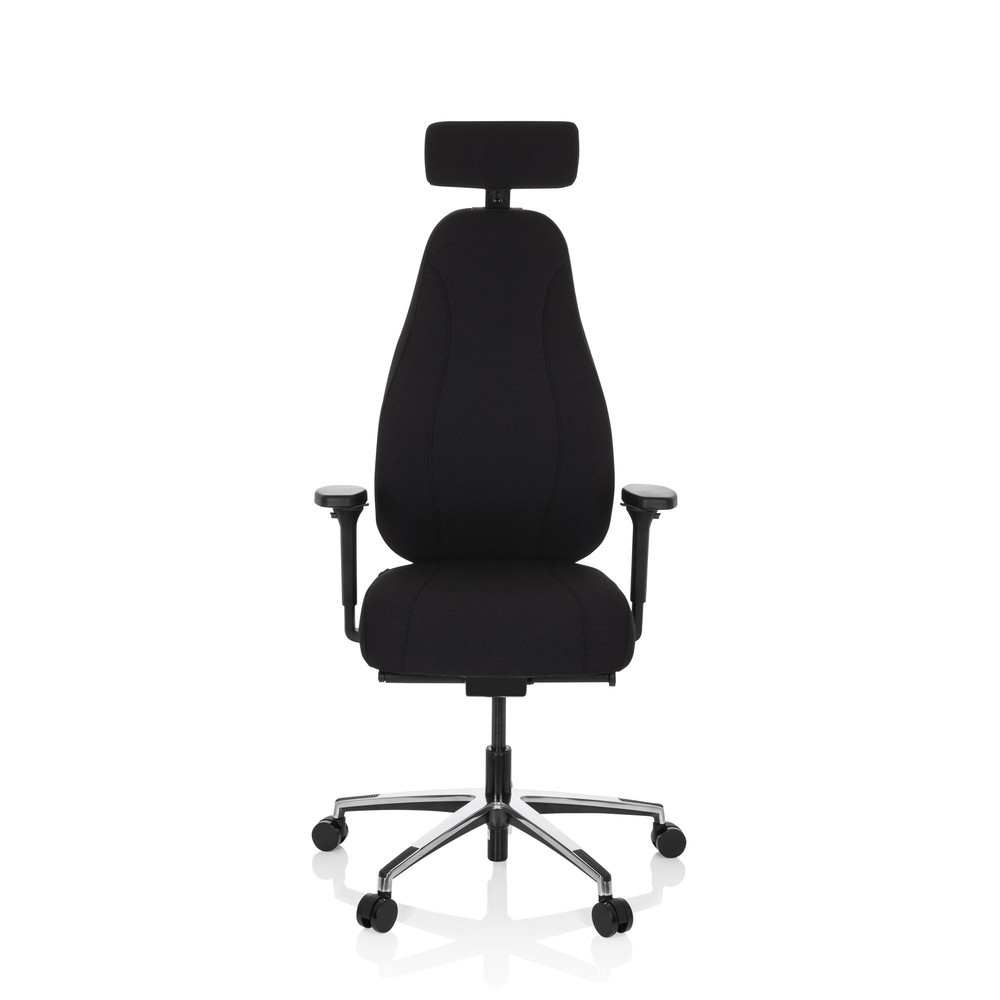 Product afbeelding: hjh OFFICE Bürostuhl / Drehstuhl RESISTIO Stoff, schwarz