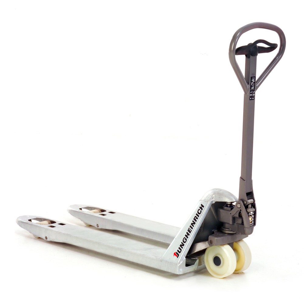 Product afbeelding: Handtranspallet Jungheinrich AM G20 Galvinox, draagvermogen 2.000 kg, vorklengte 950 mm, nylon