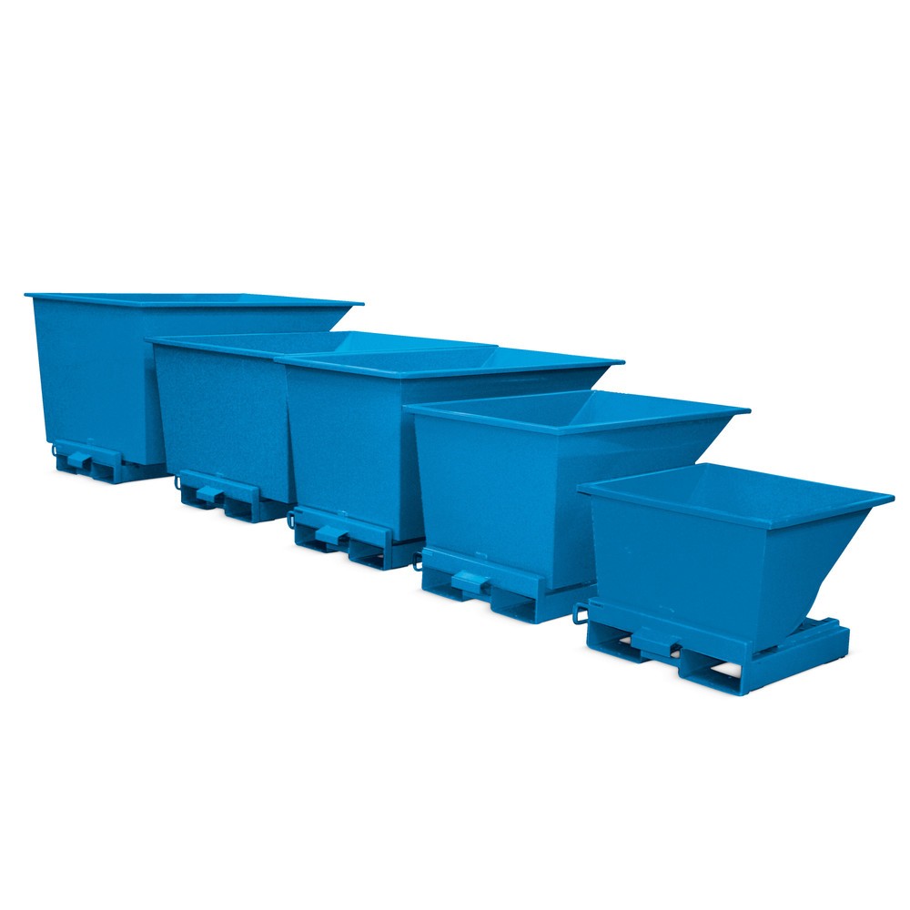 Product afbeelding: Kantelbak met automatische activering, volume 0,6 m³