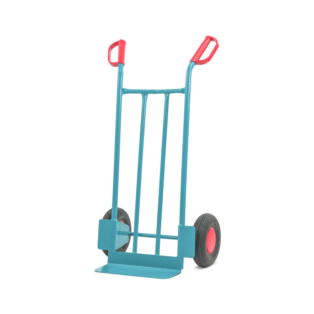Product afbeelding: Steekwagen van stalen buis Ameise®, draagvermogen 250 kg, steekplaat b x d 400 x 150 mm, luchtbanden