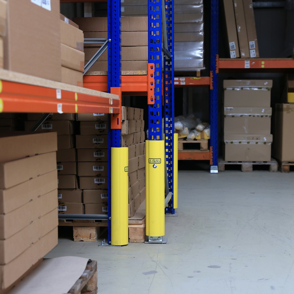 Produktabbildung Nr. 11: Aanrijbescherming Dancop d-flexx voor rekken Alfa, van kunststof, binnenafmetingen hxb 400 x 75 - 99 mm