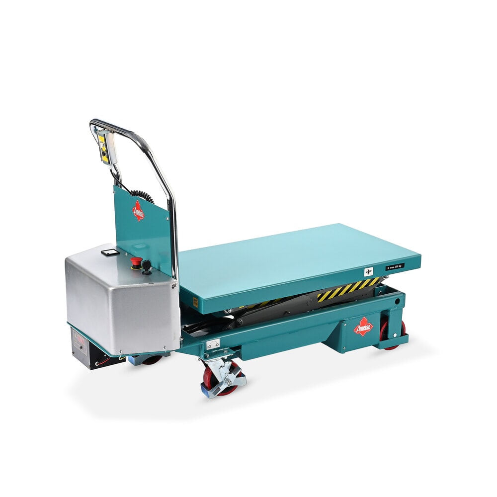 Produktabbildung Nr. 13: Verrijdbare schaarheftafel Ameise® LTT 0,35 met dubbele schaar, elektrisch, draagvermogen 350 kg, platform 910 x 500 mm