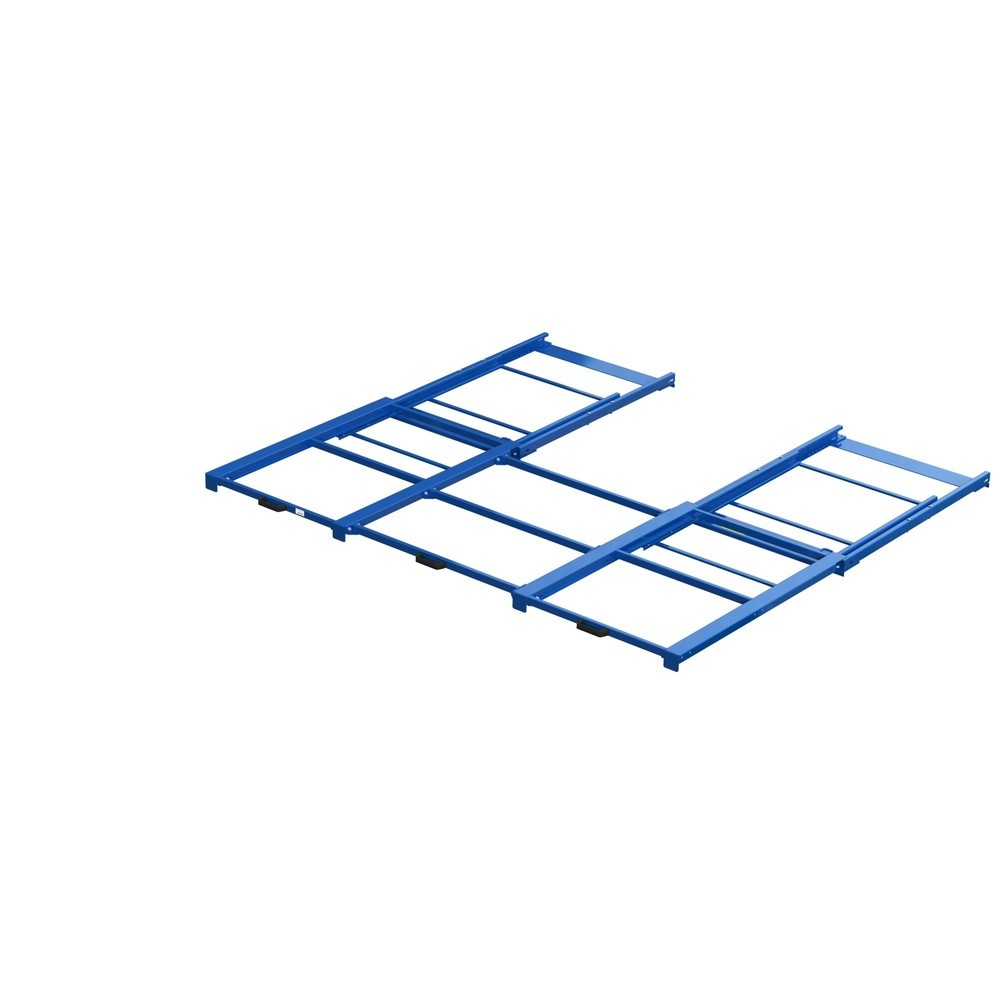 Product afbeelding: XL palletuittrekvoorziening, draagvermogen 400 kg, uittrekdiepte 100%, bxd 2.600 x 1.200 mm