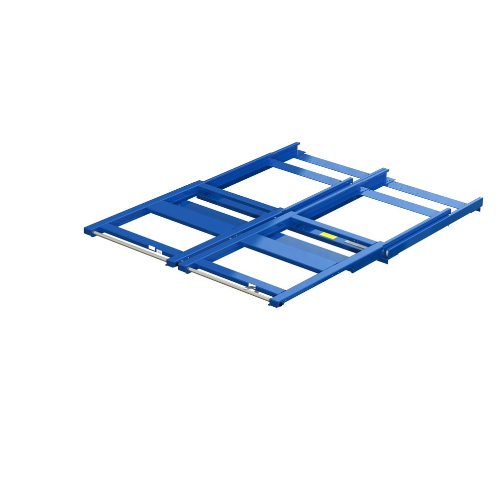 Product afbeelding: XL palletuittrekvoorziening, draagvermogen 1.200 kg, uittrekdiepte 100%, bxd 1.700 x 1.200 mm